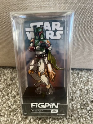 FIGPIN 迪士尼星球大战 BOBA FETT 502 限量版 1 / 1500 D23 Expo 2022 — 第 1/2 张图片