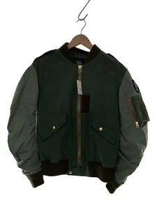 Houston Flight Jacket/L/Nylon/Khk/Hg102X 12311 - Picture 1 of 5