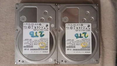 2 X 2tb Hitachi SATA 3.5 Hard Drive  - Image 1 of 2