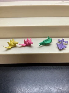 Vintage 80's Yamakatsu Gundam Keshi Rubber 4 Pcs Kaiju Figure Set E4 - Picture 1 of 6