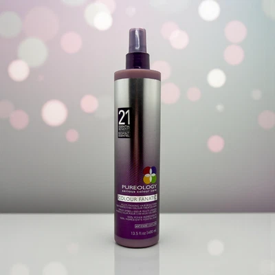 Pureology Colour Fanatic 21 Beneficios Spray sin enjuague 13,5 oz Cuidado del cabello vegano Foto 1 de 3