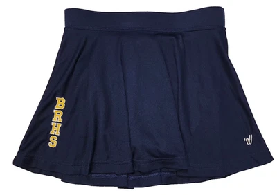 Pantalones Cortos de Bikini Interior Falda Plisada Animadora Azul Universitario Talla S Cintura Elástica Foto 1 de 4