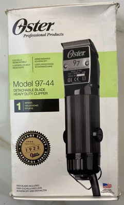 Oster Heavy Duty Professional 97-44 220 Volt Hair Trimmer Clipper (NON-USA) 220V - Image 1 of 4