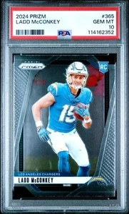 2024 Panini Prizm #365 Ladd McConkey RC-Rookie Chargers graded PSA 10 Gem Mint - Picture 1 of 1
