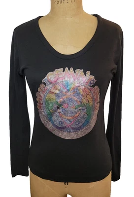 Camiseta De Colección Años 70 Mantequilla De Maní Moda Brillante GEMINI Zodiaco Transferencia Planchada Foto 1 de 4