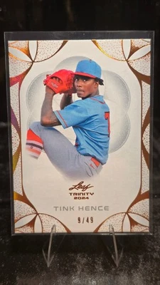 2024 leaf Trinity Baseball Tink Hence /49 - Image 1 of 2