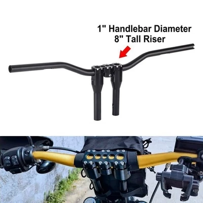 Клюшка стиль 1» зажим бар руль стояк для Harley Dyna Softail Sportster железа - Изображение 1 из 4