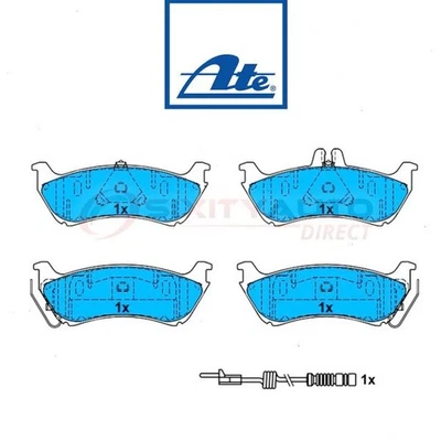 ATE Rear Disc Brake Pad Set for 1999 Mercedes-Benz ML430 - Braking Stopping gg Foto 1 de 4