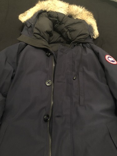 Canada Goose Emory Parka Navy Blue Large