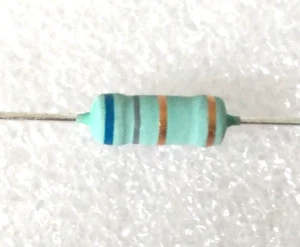 2 pcs 6.8 ohms 1W Wire Wound Power Resistor. KNP100JR-73-6R8 - Picture 1 of 1