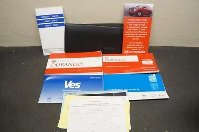 2006 DODGE DURANGO OWNERS MANUAL WITH CASE LITERATURE FREE SHIPPING - Image 1 of 3