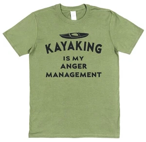 Anger Management Kayaking T-shirt for Paddler Unisex T-Shirt for Kayaker Gift - Picture 1 of 4