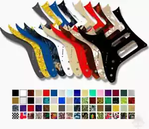 WD Custom Pickguard For Left Hand Ibanez 8 String TAM10 - Picture 1 of 88