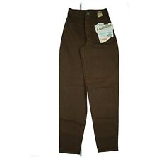 Edwin Louisiana Femmes Pantalon Jeans Carotte 80er 90er Légendaire W27 L32 Braun