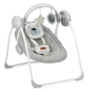 Liss Sdraietta Neonato Elettrica 9Kg Dondolo Altalena Neonati Orsetto Rosa MOMI - Foto 1 di 5