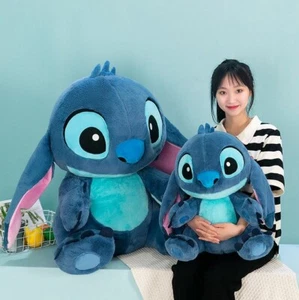 Lilo Stitch Hug Heart Plush Doll Valentine's Day Birthday Gift 35/45/60-80cm - Picture 1 of 30