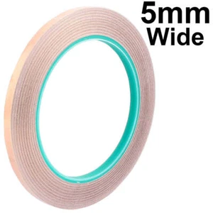50 Feet 3/16" (5mm) Wide Copper Foil Tape with Adhesive Backing, EMI Shielding - Picture 1 of 4