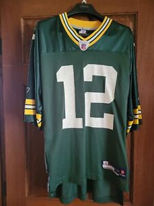 Aaron Rodgers Jersey Reebok Men’s Sz Large Green Bay Packers NFL Authentic