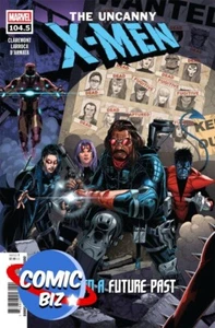 X-MEN #104.5 BY CHRIS CLAREMONT PRELUDE TO A FUTURE PAST #1 (2025) MAIN CVR - Picture 1 of 1