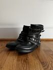 Women Leather Boots Size 8