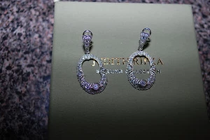 NUEVOS PENDIENTES DE GOTA OVALADOS JUDITH RIPKA muy bonitos - Imagen 1 de 3