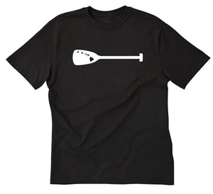 Hawaii Paddler Shirt Canoe Paddle T-Shirt Hawaiian Vacation Oahu Kauai Maui - Picture 1 of 7