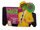 1995 The Mask Cardboard Pop Out Pop Up Blockbuster Vidéo de famille Jim Carey Neuf dans son emballage d'origine