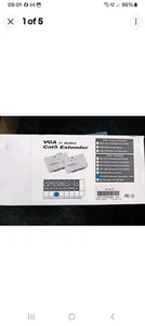 Rextron EV-021X Vga And Audio Cat5 Extender - Picture 1 of 5