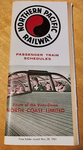 Ferrocarril del Pacífico Norte TABLAS DE TIEMPO PÚBLICAS 28 de mayo de 1961 - 31 páginas - Imagen 1 de 11