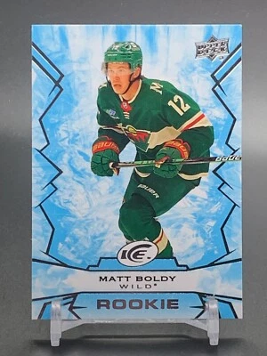 2022-23 UD Ice Rookie #106 MATT BOLDY Minnesota Wild RC - Image 1 of 2