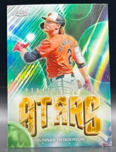 2024 Topps Chrome Update Series Stratospheric Stars #SSC-22 Gunnar Henderson - Picture 1 of 2