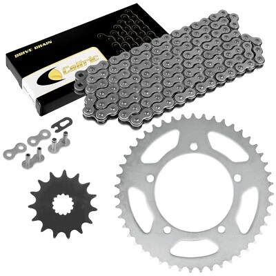 Комплект приводной цепи и звездочек для Suzuki DL650 DL650A DL650Se 2004-2016 - Изображение 1 из 4