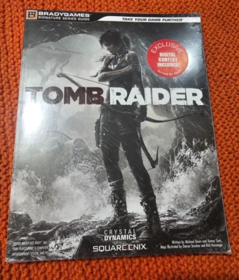 Tomb Raider Strategy Guide SEALED + Digital Content Brady Games Signature Series - Image 1 of 4