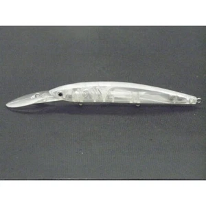 10 cuerpos de señuelo de pesca pececillos en blanco 5 1/2 pulgadas 1/2 oz señuelo sin pintar UPM650 - Imagen 1 de 9