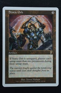 Magic The Gathering MTG STATIC ORB Seventh Edition LP Lightly Played - Picture 1 of 2