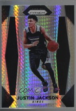 2017-18 Panini Prizm Hyper Prizm Justin Jackson #27 Rookie RC