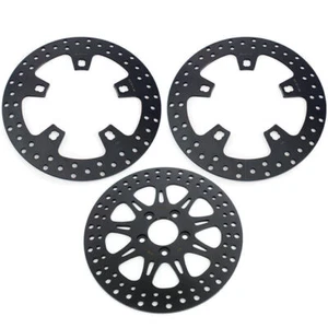 3PCS Front Rear 11.8" Brake Rotors For Harley Touring FLTRX Road Glide 2015-2023 - Picture 1 of 8