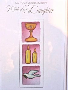 Daughter - On Your Confirmation Day Greeting Card (F25) - Picture 1 of 2