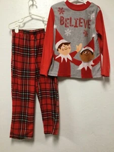 Believe Jungen zweiteiliges Pyjama Set Gr. XS grau rot schwarz Elfe im Regal 189 - Bild 1 von 6