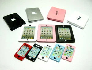 Dollhouse Miniature Mobile cell phone IPAD Laptop Notebook computer tablet PC - Picture 1 of 119