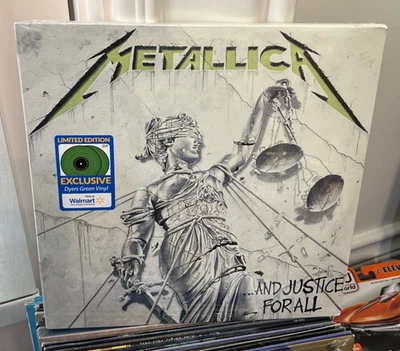 Metallica - ... And Justice For All - 2xLP - Limited Edition Green Vinyl sealed - Image 1 of 2