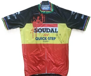 Handsigniertes Remco Evenepoel Soudal Quick-Step Belgien Trikot Exact Proof COA - Bild 1 von 12