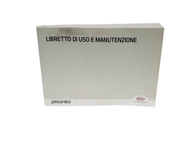 LIBRETTO USO E MANUTENZIONE PER KIA Picanto 3° Serie F1Y0-IT44A (11>) - Immagine 1 di 4