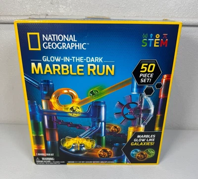 National Geographic — набор из 50 шт. светящихся в темноте мраморных стержней (поврежденная коробка) - Изображение 1 из 4