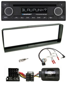 Blaupunkt Lenkrad Bluetooth DAB CD USB Autoradio für Alfa Romeo 156 00-01 schwar - Bild 1 von 8