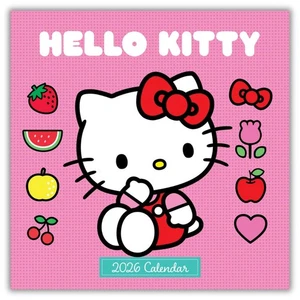 2026 Calendar Hello Kitty Month to View Square Calendar Official Product - Picture 1 of 7