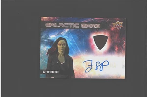 Zoe Saldana Costume Autograph Marvel Guardians of the Galaxy GALACTIC GARB Auto - Picture 1 of 5