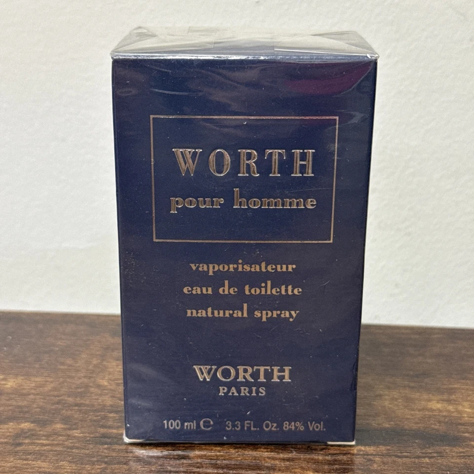 Worth Pour Homme Eau De Toilette Spray 3.3 OZ 100 ml Sellado Foto 1 de 3