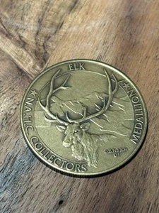 MONEDA DESAFÍO CLUB DE CAZA NORTEAMERICANO ALCE SERIE 1 Y OSO NEGRO SERIE 2 - Imagen 1 de 11