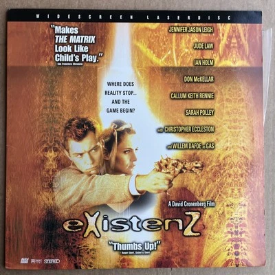 Existenz Laserdisc WideScreen ULTRA RARE VHTF - Image 1 of 2